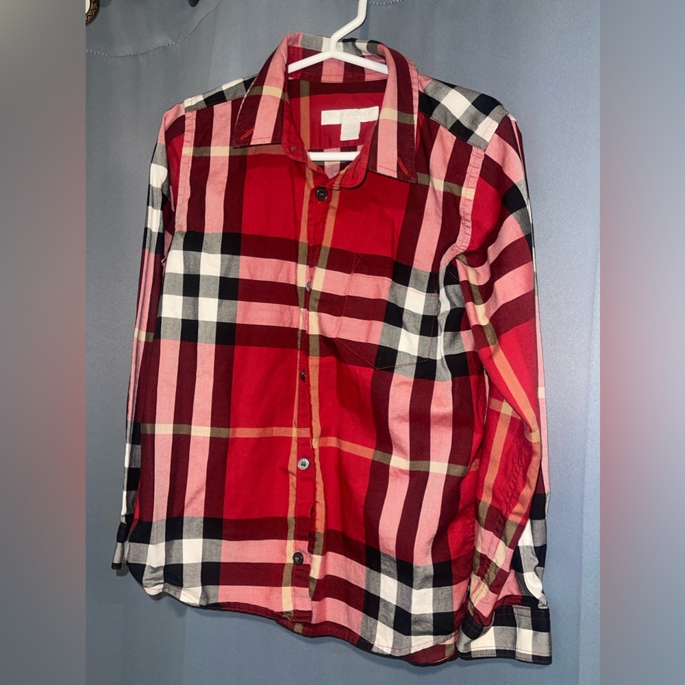 Kids Burberry button up